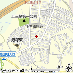 福岡県飯塚市上三緒629周辺の地図