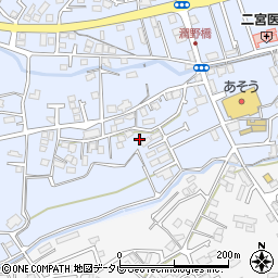 福岡県飯塚市潤野262周辺の地図