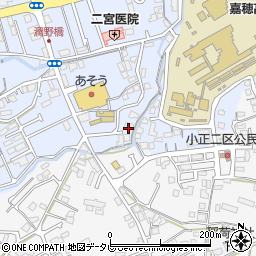 福岡県飯塚市潤野35周辺の地図