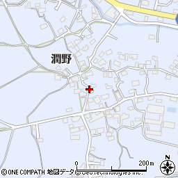 福岡県飯塚市潤野441-1周辺の地図