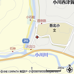 高知県吾川郡いの町小川西津賀才595周辺の地図