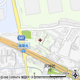 福岡県糟屋郡篠栗町津波黒111-16周辺の地図