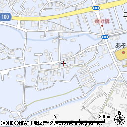 福岡県飯塚市潤野258周辺の地図