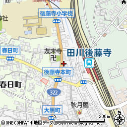 つばめタクシー　本社事務所周辺の地図
