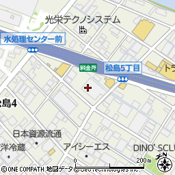 ユーシーシーフーヅ株式会社　福岡支店周辺の地図