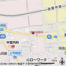 田川江藤石油周辺の地図