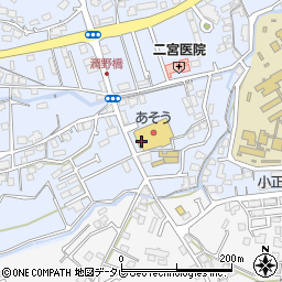 福岡県飯塚市潤野53周辺の地図