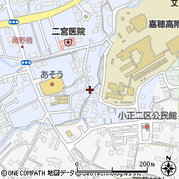 福岡県飯塚市潤野40-4周辺の地図