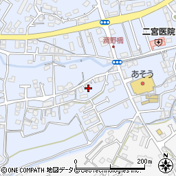 福岡県飯塚市潤野264周辺の地図