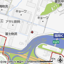 ペンテェアバルブアンドコントロールジャパン株式会社　九州営業所周辺の地図