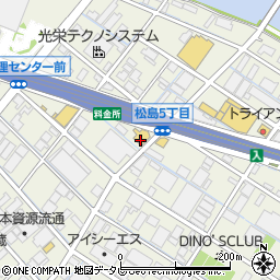 ネッツトヨタ西日本ユーロード松島店周辺の地図
