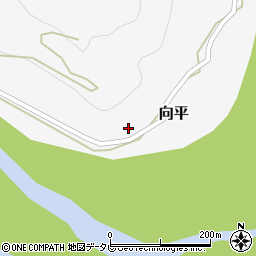 和歌山県西牟婁郡白浜町向平184周辺の地図