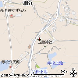 福岡県飯塚市綱分329周辺の地図