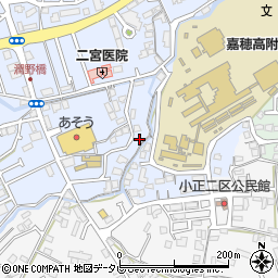 福岡県飯塚市潤野40-3周辺の地図
