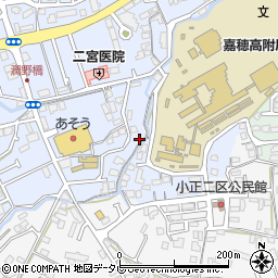 福岡県飯塚市潤野41-1周辺の地図