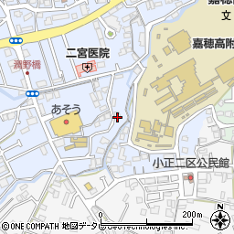 福岡県飯塚市潤野41-11周辺の地図