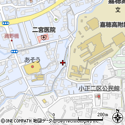 福岡県飯塚市潤野41周辺の地図