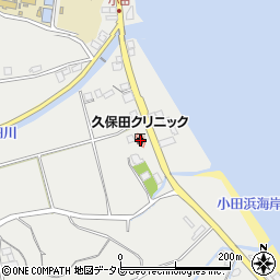 久保田クリニック周辺の地図