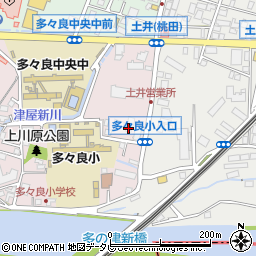 福岡フードサービス周辺の地図