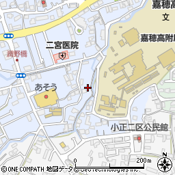 福岡県飯塚市潤野41-12周辺の地図