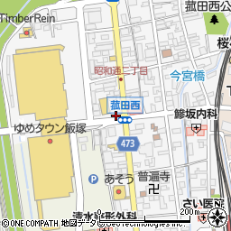 質と買取のマルイチ飯塚本店周辺の地図