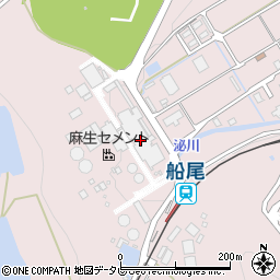 麻生セメント株式会社　田川工場資材周辺の地図