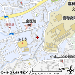福岡県飯塚市潤野42周辺の地図