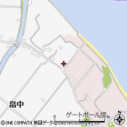 福岡県豊前市畠中1621周辺の地図