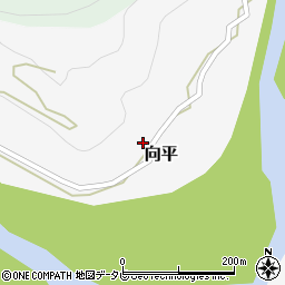 和歌山県西牟婁郡白浜町向平164周辺の地図