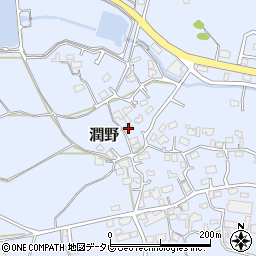 福岡県飯塚市潤野523-3周辺の地図