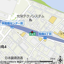 松島出入口周辺の地図