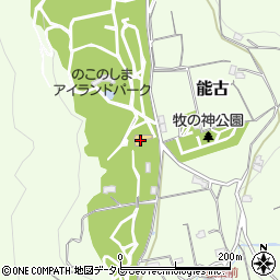 のこのしまアイランドパーク周辺の地図