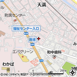 松葉歯科医院周辺の地図