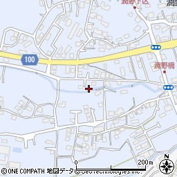 福岡県飯塚市潤野822-8周辺の地図