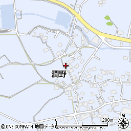 福岡県飯塚市潤野520周辺の地図
