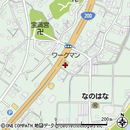 ワークマン飯塚店物品販売店舗周辺の地図