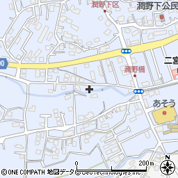 福岡県飯塚市潤野824-6周辺の地図