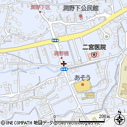 福岡県飯塚市潤野846-7周辺の地図