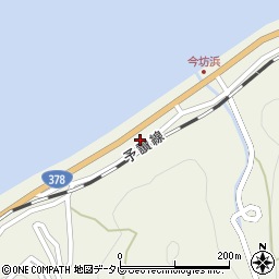 喜多灘簡易郵便局周辺の地図