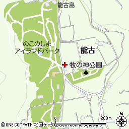 福岡県福岡市西区能古1622-13周辺の地図