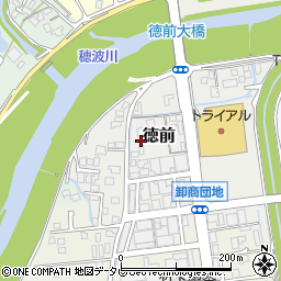 福岡県飯塚市徳前周辺の地図