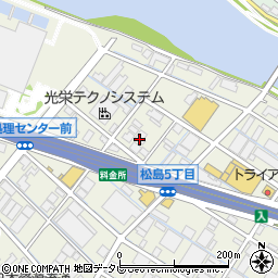 壱岐運送　福岡営業所周辺の地図