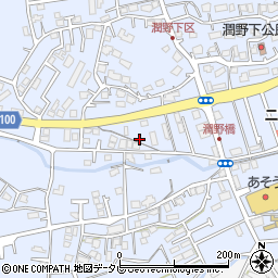 福岡県飯塚市潤野825周辺の地図