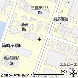理研運輸株式会社　福岡営業所周辺の地図