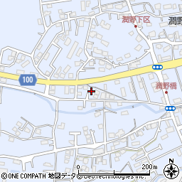 福岡県飯塚市潤野820-17周辺の地図