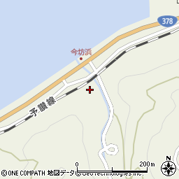 愛媛県大洲市長浜町今坊1112周辺の地図