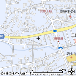 福岡県飯塚市潤野834周辺の地図