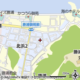 和歌山県東牟婁郡那智勝浦町北浜3丁目9周辺の地図