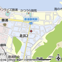 岡本土石工業株式会社勝浦営業所周辺の地図