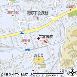 福岡県飯塚市潤野854-5周辺の地図